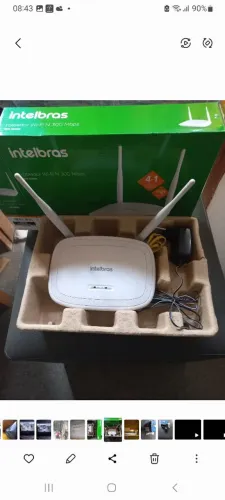 Roteador intebras wifi