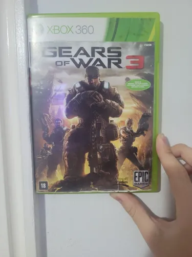 Jogo original xbox 360- gears of war 3