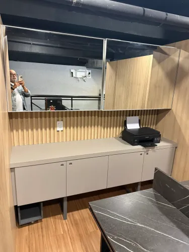Armário aéreo e inferior MDF