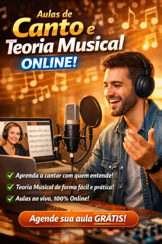 Aula de Canto e Teoria Musical Online - Evolua sua Voz de Verdade