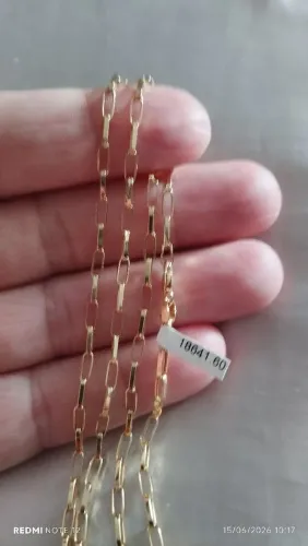 Cordão ouro 18k jóia nova 3.67 gramas