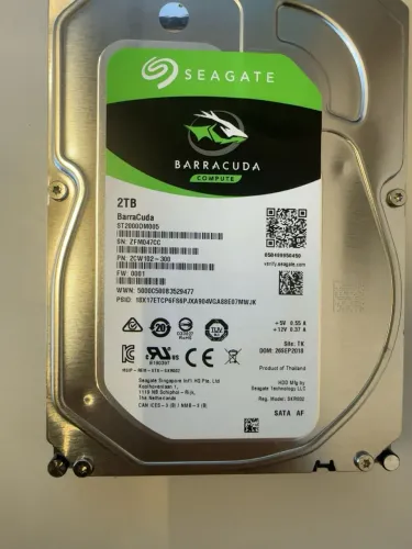 HD Seagate BarraCuda 2TB SATA 3,5