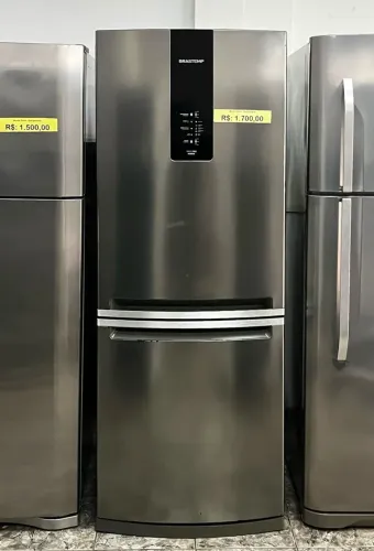 Geladeira Brastemp Inox Inverse
