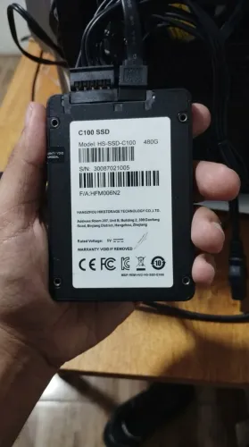 SSD Hikvision C100 480GB - 95% de Saúde Copiar