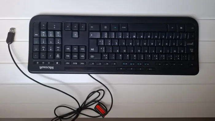 Teclado Microsoft wired keyboard 600 excelente estado