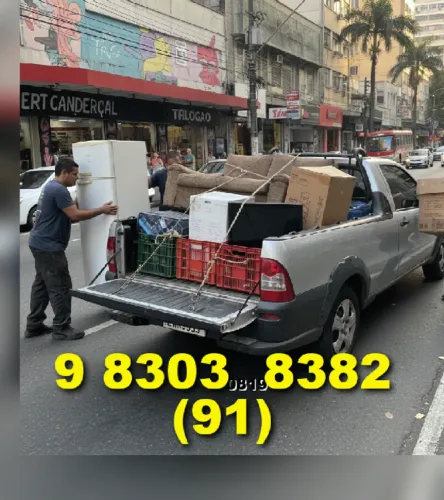 Frete no Pedreira, Marco, Telégrafo, Umarizal, Fátima, Canudos e Sacramenta Artur