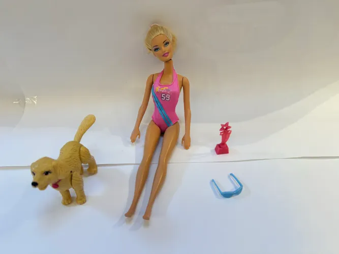 Barbie nadadora!