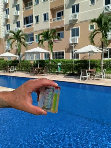 Tratamento de água de piscina 