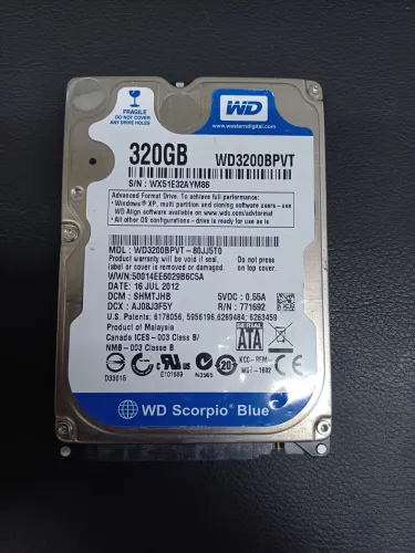 Hd 320gb WD