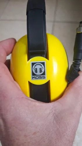 Fone de ouvido a prova de água Minelab koss