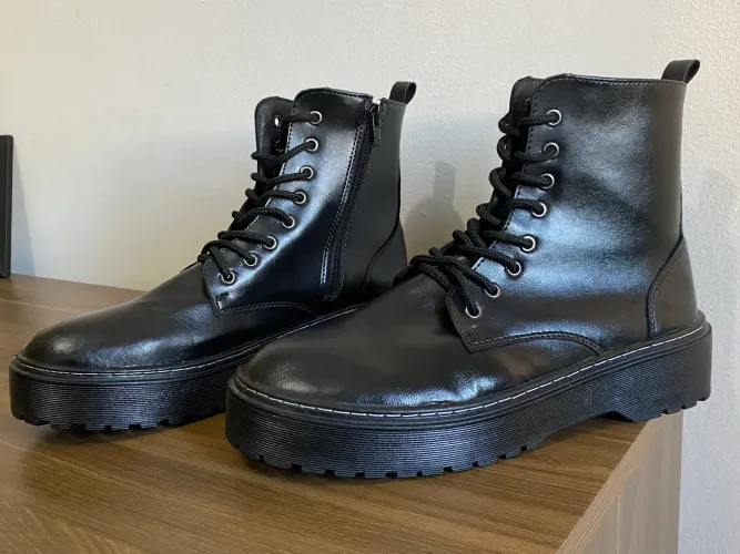 Bota coturno 