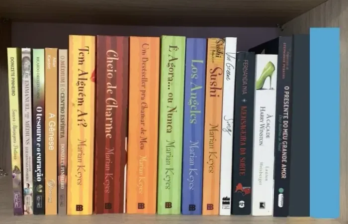 Livros para desapego - Leia a legenda