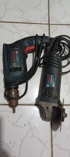 Lixadeira e furadeira
