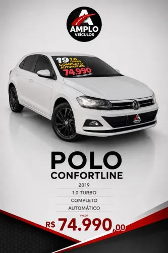 Volkswagen Polo Comfort. 200 TSI 1.0 Flex 12V Aut. 2019