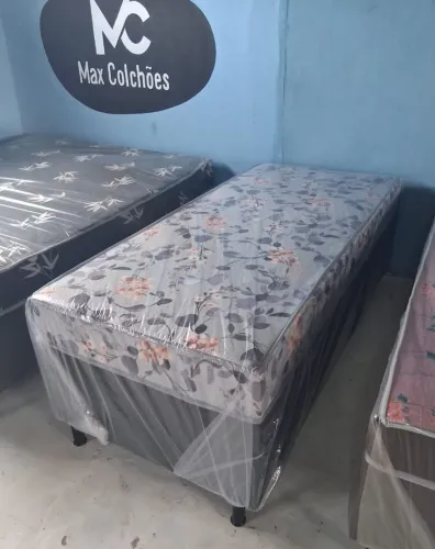 Cama Box Solteiro de Molas Ensacadas - Nova