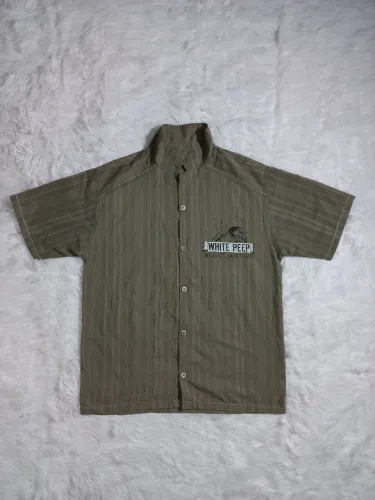 Camisa Verde Estampada M