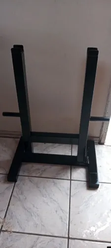 Cavalete pra barra de musculação 