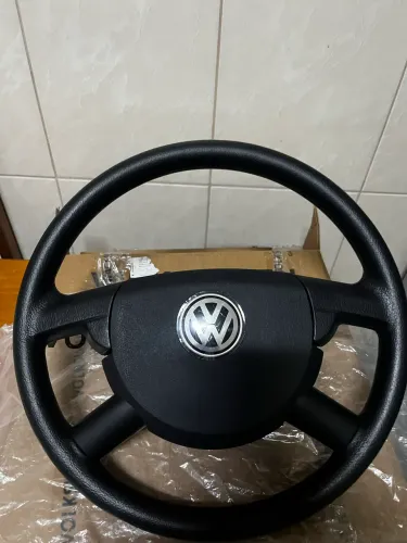 Volante completo VW Gol Saveiro Parati Santana linha G4 Novo na Caixa