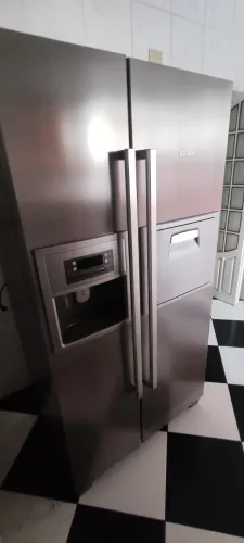 GELADEIRA BOSCH SIDE BY SIDE INOX