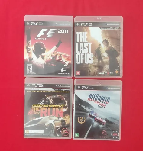 Kit 8 Jogos de PS3 Originais Impecáveis