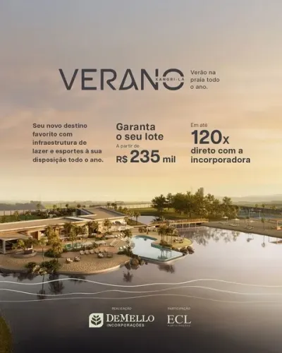 Verano Xangri-Lá | Condomínio Fechado com Lazer Completo no Litoral