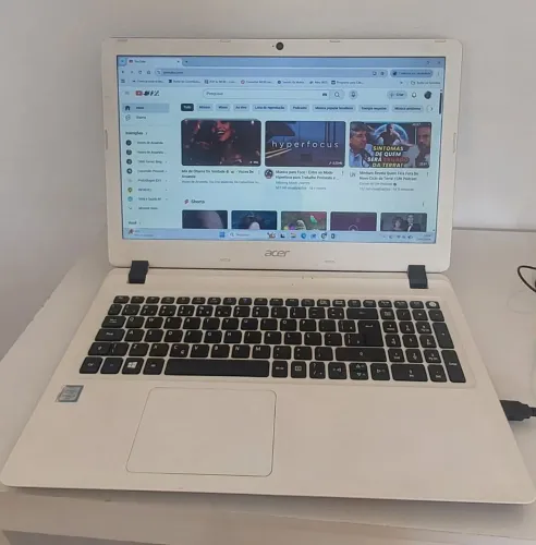 Notebook core i3 Acer. Tela de 15.9. Ssd. Memória ddr4