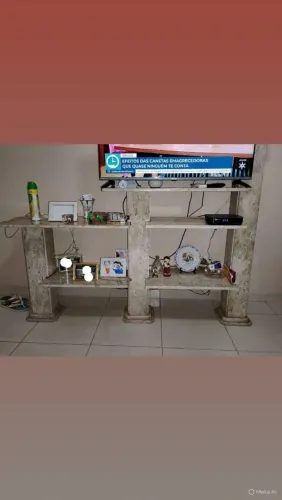 Rack de Mármore / 1.65 de largura PARA LEVAR ESSA SEMANA R$ 450