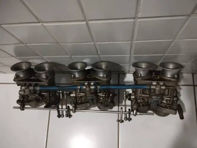 Carburador Tripla Weber 40 Italiana.
