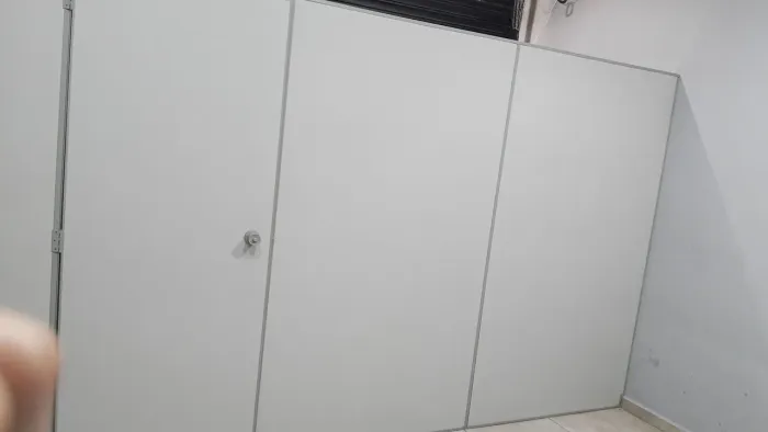 Divisória de ambiente com porta 