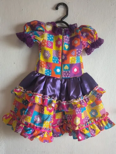 Vestido Junino 3 anos 
