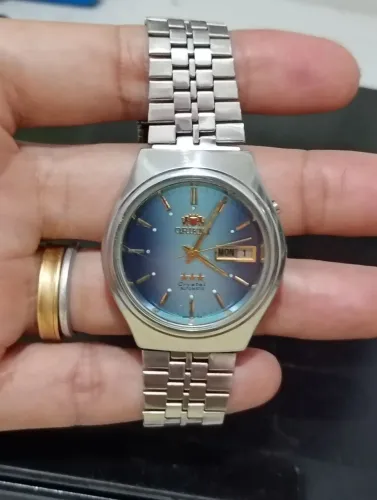 Relógio Orient automático três Estrelas 