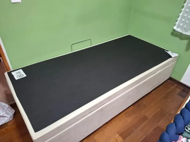Cama box baú solteiro - marca Biobox