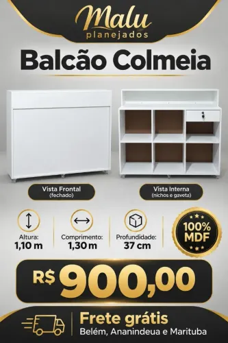 Promoção balcão colmeia