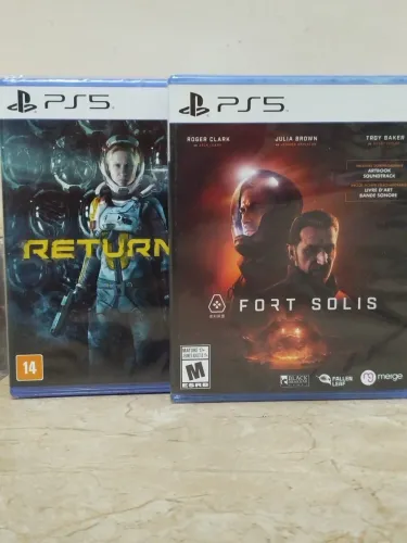 Kit Fort Solis + Returnal PS5 LACRADOS!