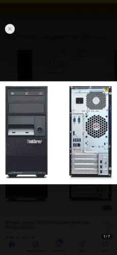 Servidor Lenovo Ts150 Intel Xeon 8gb Hd 1tb