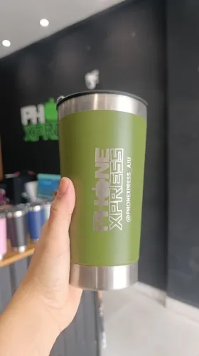 Promoção hoje de Copo térmico 500ml gravado a laser