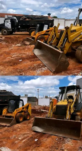 Caçamba de entulhos 