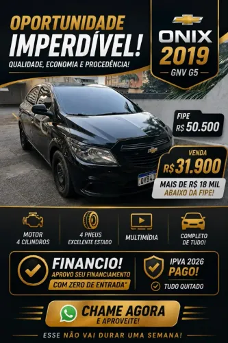 Chevrolet Onix JOY Hatch 1.0 8V Flex Mec. 4P 2019