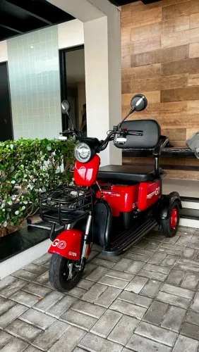 Triciclo Elétrico Gotrix X3 - Excelente Estado - 3 Lugares