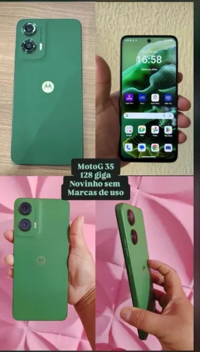 Moto G 35 128g sem marca de uso