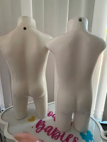 Busto manequim infantil