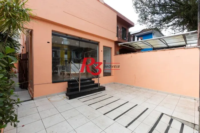 Sobrado para alugar, 173 m² por R$ 8.989,22/mês - Boqueirão - Santos/SP