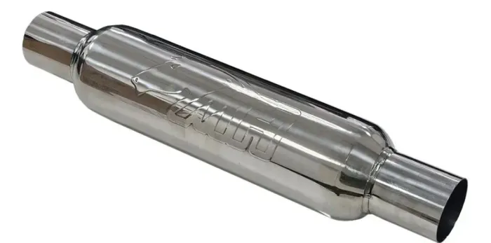 Escapamento inox ressonador 2,5''
