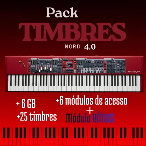 Pack de Timbres Profissional AUDIO EVOLUTION NORD
