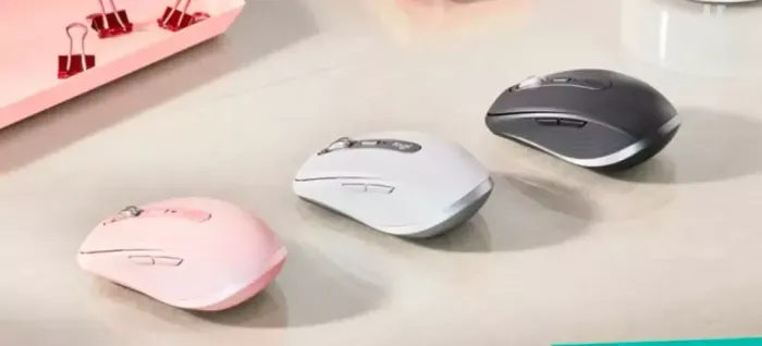 Mouse sem fio Logitech MX Anywhere 3S - Branco ou Rosa