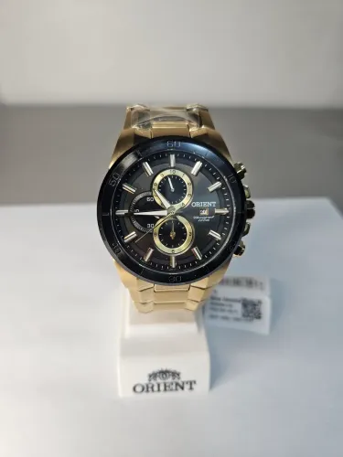 Relógio Quartz Aço Dourado Orient