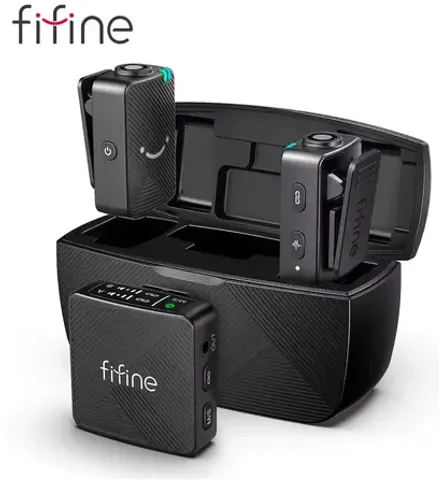 Microfone Lavalier Sem Fio FIFINE M9