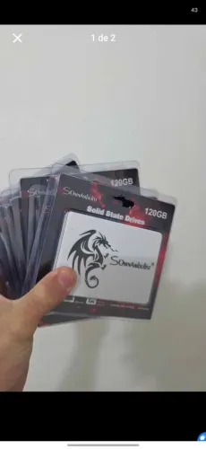 SSD 120gb e 240gb novo a pronta entrega