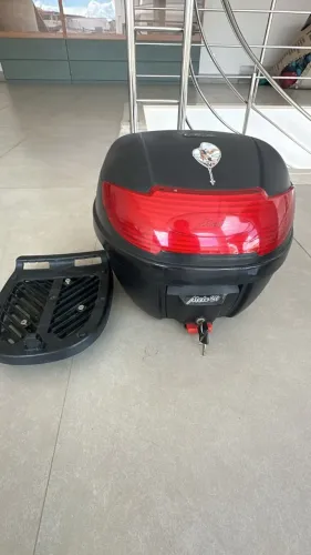 Baú Moto 28 Litros + Suporte