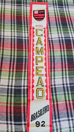 Faixa Flamengo campeão brasileiro 1992